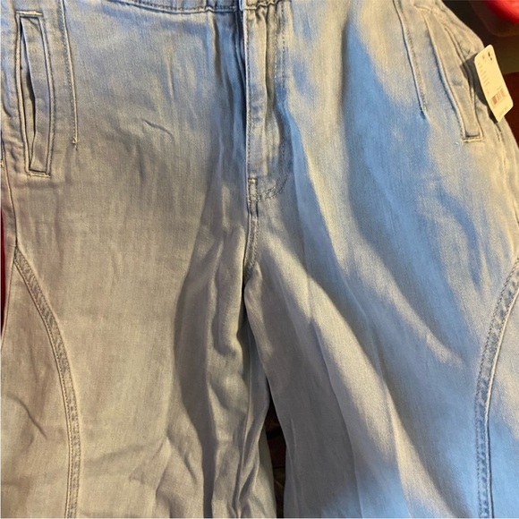 We The Free Sky Blue Flare Jeans - Picture 6 of 8